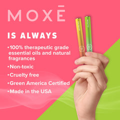 MOXE Daiquiri Inhaler flavor notes: passionfruit, orange, vanilla, menthol.