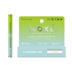 MOXE Natural Mojito Air Inhaler packaging highlights compact, travel-ready aromatherapy.