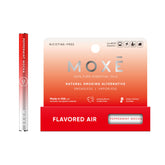 MOXE natural peppermint mocha air inhaler front view, portable aromatherapy for everyday refreshment