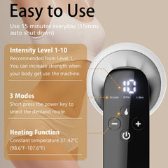 MOYAC Body Sculpting Machine waist massage helps contour and ease tension.