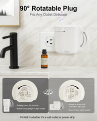 MQLMF diffuser operates under 30dB, ideal for bedrooms and quiet spaces.