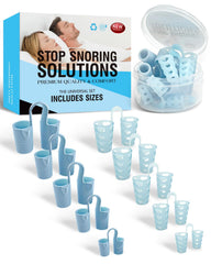 MQXUNMI anti snoring nose vents in package form for easy night-time relief.