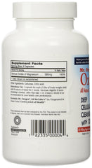 OxyFlush label close-up highlights capsule format for easy daily dosing.