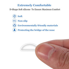 Mr.ZzjOOj nose pads designed for plastic frames with secure adhesion