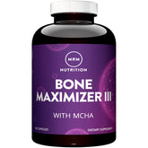 MRM Bone Maximizer III bottle with MCHA capsules for bone support