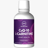 MRM CoQ-10 L-Carnitine bottle shows convenient daily energy support.