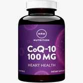 MRM CoQ-10 softgel bottle for daily heart support
