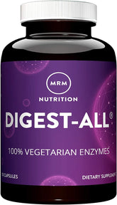 MRM Digest-All capsules illustrating full spectrum enzymes for post meal digestion