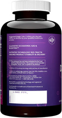MRM Digest-All IC ingredient label highlighting enzyme blend and BIO-tract release system.