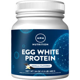 MRM Egg White Protein vanilla bottle for clean daily nutrition