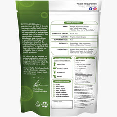 MRM Organic Baobab Powder pours into a glass, highlighting antioxidant-rich intake.