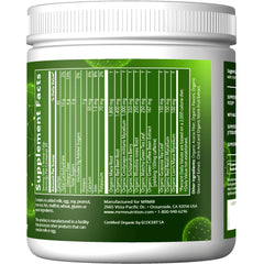 MRM Pre-Workout powder scoop highlighting natural caffeine for focus