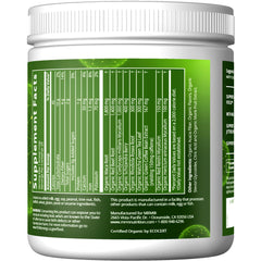 MRM Island Fusion scoop beside the can for easy pre-workout dosing.