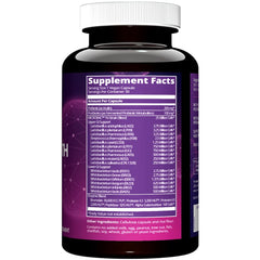 MRM probiotics capsules closeup for convenient daily digestion support.