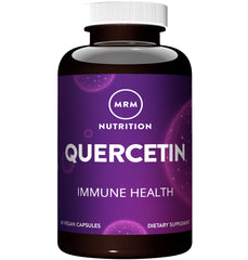 MRM Quercetin 500mg bottle front shows a daily antioxidant option.