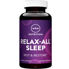 MRM Relax-All Sleep bottle front view for restful nights
