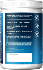 MRM Reload BCAA+G Island Fusion shake ready to sip after training