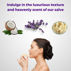 MRS. Hemp salve application on hands demonstrates non-greasy, easy-to-absorb formula