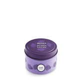 Mrs. Meyer's Lilac candle tin front adds soft floral ambiance for cleaning days