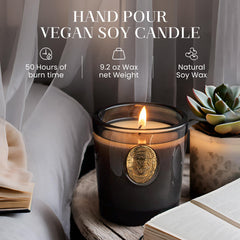 M&SENSE crisp chill burn time indicator highlights long steady fragrance.