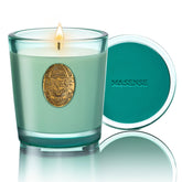 M&SENSE Fresh Linen candle in a jar creates a clean, calming space.