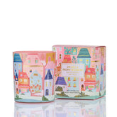 M&SENSE Lychee Peony candle close-up shows soy wax for a clean burn