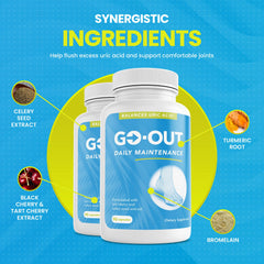 Celery seed capsule detail inside Go Out Daily Maintenance supplement