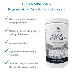 Mt Capra Clean Minerals being poured into a glass for easy daily servings.