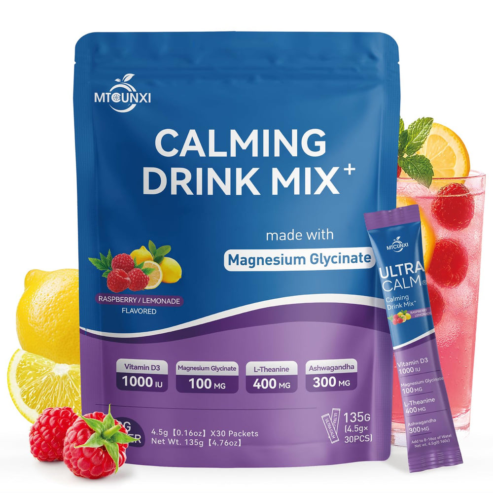 MTCUNXI UltraCalm bottle pour for a refreshing sleep-friendly beverage