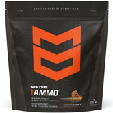 MTN OPS Ammo bottle front shows protein-rich meal replacement for lean gains.