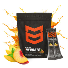 MTN OPS Hydrate 20-pack display for gym-ready hydration anywhere.