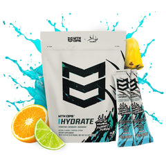 MTN OPS Hydrate scoop demonstrates easy single-serve measurement