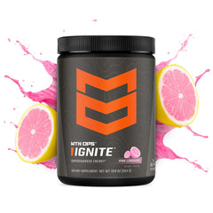 MTN OPS Ignite scoop dissolving in water for quick energy