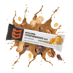 MTN OPS Peanut Butter Bliss flavor close-up emphasizes smooth, dessert-like taste.