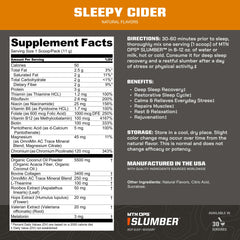 MTN OPS Slumber hot-water mix dissolving before bedtime.