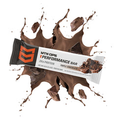MTN OPS Triple Chocolate Mudslide Bar features whey protein and collagen blend