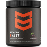 MTN OPS YETI pre-workout tub front for sustained stamina before training