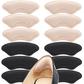 MUKIFINE 6 pairs heel liners pack improving fit in loose shoes for everyday wear