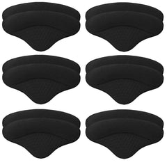 Conjunto MUKIFINE de 6 pares para talones en negro y beige, ideal para uso diario