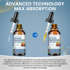 Mulittea label close-up highlighting four magnesium forms and natural ingredients