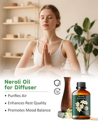Mumianhua Neroli oil bottle with dropper ideal for precise blending and skincare use
