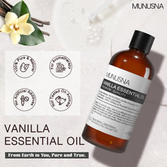 MUNUSNA Vanilla diffusing scene spreads warm aroma and cozy mood.