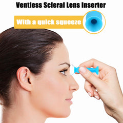 MUQING inserter lentes esclerales con ventosas permite uso con dos manos