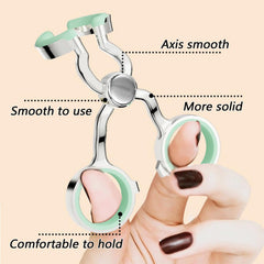 MUQING lens tweezers-green provide precise handling during lens adjustments.