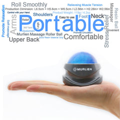 MURLIEN Massage Roller Ball for lower back comfort with controlled pressure and rolling relief