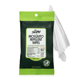 Murphy's Naturals mosquito repellent wipes with lemongrass and rosemary repel outdoors