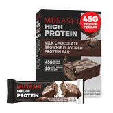 MUSASHI High Protein Bar in on-the-go packaging for quick fueling