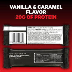 Close-up of the Musashi Protein Crisp Bar showing crispy texture.