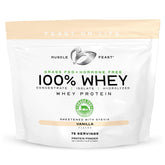 Muscle Feast grass-fed whey bottle with vanilla for daily protein
