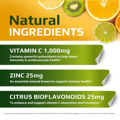 Close-up of vegetarian capsules from Muscle Food Labs Vitamin C and Zinc.